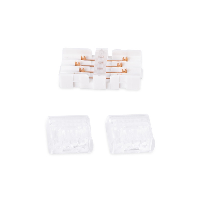 RGB Schnellverbinder, Kabel zu Kabel - 4 polig (4 Drähte) - LED Clip System, kein Löten