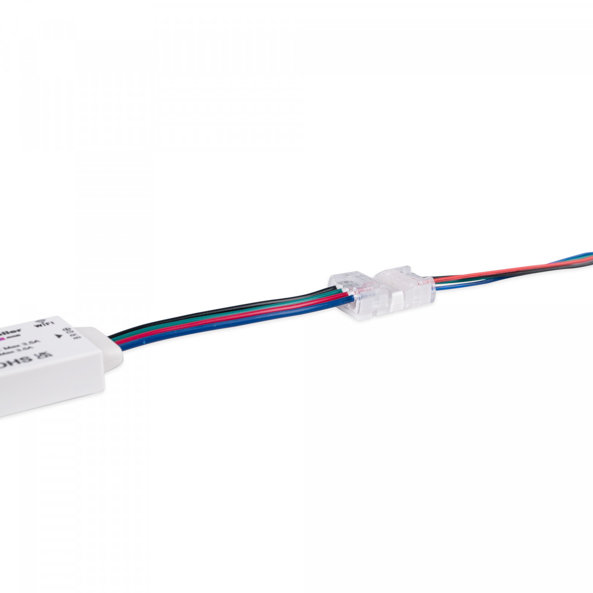 RGB Schnellverbinder, Kabel zu Kabel - 4 polig (4 Drähte) - LED Streifen verbinden, kein Löten