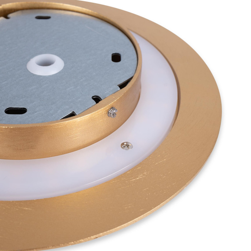 Minimalistische Wandleuchte ECLIPSIS - 12W 3000K - rund, kreisförmig, Mond, Kegu Treiber Minimalistische Wandleuchte ECLIPSIS - 12W 3000K - rund, kreisförmig, Mond, Kegu Treiber