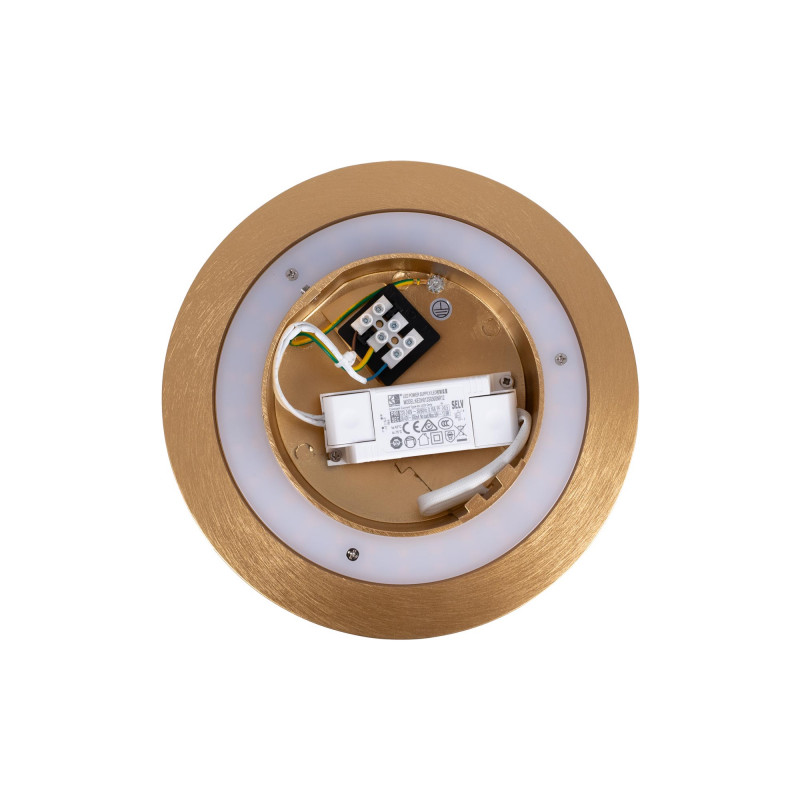 Minimalistische Wandleuchte ECLIPSIS - 12W 3000K - rund, kreisförmig, Mond, Kegu Treiber Minimalistische Wandleuchte ECLIPSIS - 12W 3000K - rund, kreisförmig, Mond, Kegu Treiber