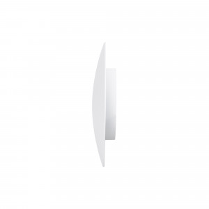 Runde LED-Wandleuchte „Eclipsis“ 12W - 3000K - CRI90 - KeGu Treiber - IP20 - Weiß, minimalistisch, modern, Deko