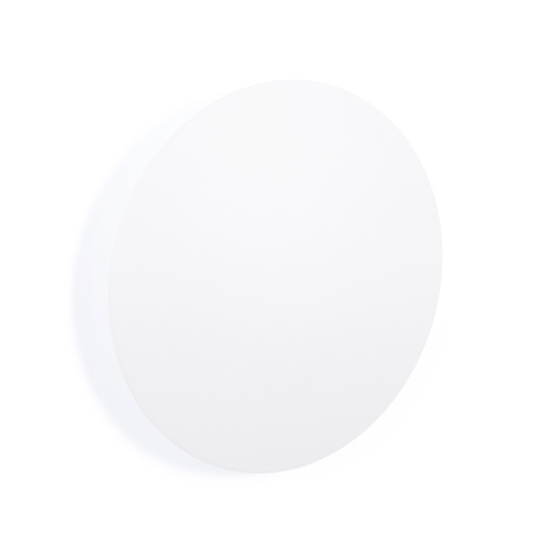 Runde LED-Wandleuchte „Eclipsis“ 18W - 3000K - CRI90 - KeGu Treiber - IP20 - Weiß, minimalistisch, modern, Eclipse, Mond