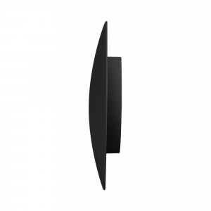 Runde LED-Wandleuchte „Eclipsis“ 18W - 3000K - CRI90 - KeGu Treiber - IP20 - Schwarz, minimalistisch, modern, Dekolampe, Eclipse