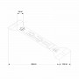 Näherungssensor zum Schalten & Dimmen von LED-Streifen 5-24V DC - Abmessungen