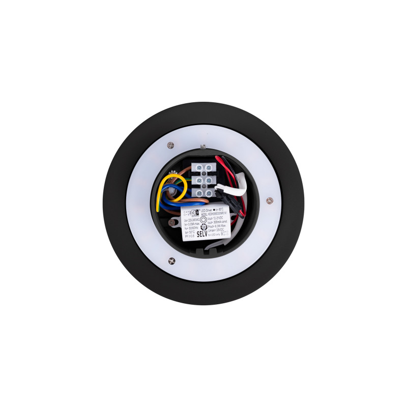 LED Wandlampe, rund, kreisförmig - Warmweiß. Kegu Treiber, IP20, Wohnraum, ECLIPSIS, Eclipse - LED Wandleuchte