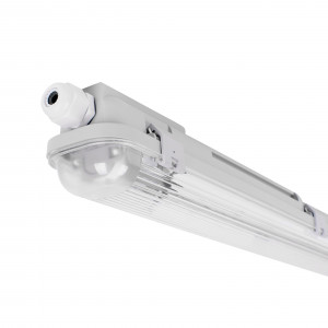 LED Fechtraumleuchte 120 cm- inkl. LED röhre 18W - 6000K - IP65