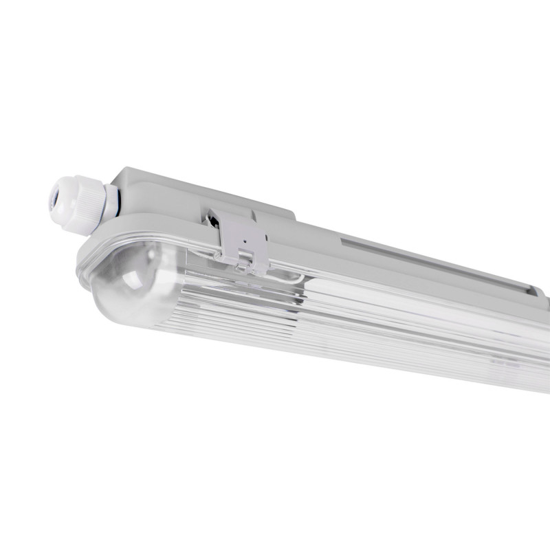 Feuchtraumleuchte für eine 60cm LED-Röhre - IP65 - LED tube, staubdicht, schlagfest