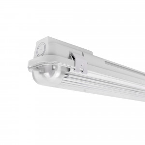 Feuchtraumleuchte für eine 150cm LED-Röhre - IP65 - LED Wannenleuchte, staubdicht, Feuchtigkeit