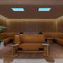 „Blue Skylight“ LED Himmel Panel - Tageslicht - 0-10V dimmbar - 155W - 60x60cm - Flur, Büro, Wartezimmer