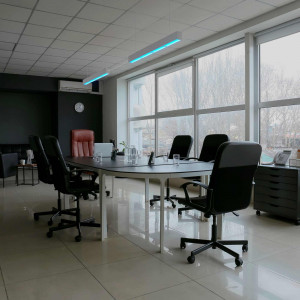 „Blue Skylight“ Pendelleuchte SMART - CCT - Deckenhimmel - 48W - UGR16 - Büro, Schule, dunkle Räume