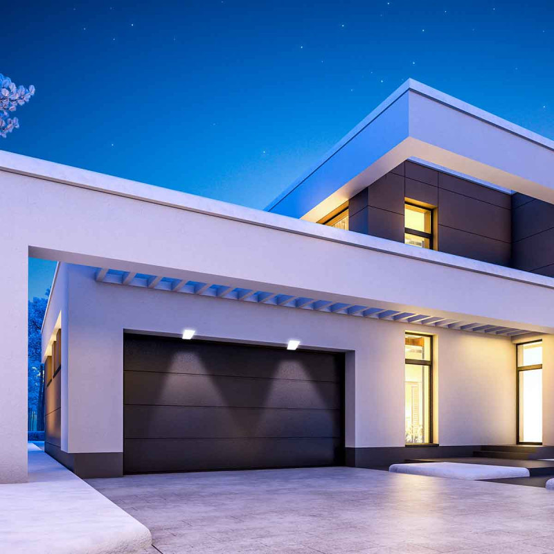 LED Außenstrahler 10W - 800lm - IP65 - 4000K - fassade beleuchten LED Außenstrahler 10W - 800lm - IP65 - 4000K - fassade beleuchten