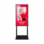 LCD Werbedisplay Infostele UHD 4K 55" - IP20 - Digital Signage Infosäule