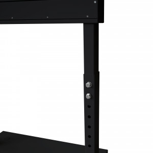 LCD Werbedisplay Infostele UHD 4K 55" - IP20 - Digital Signage höhenverstellbar