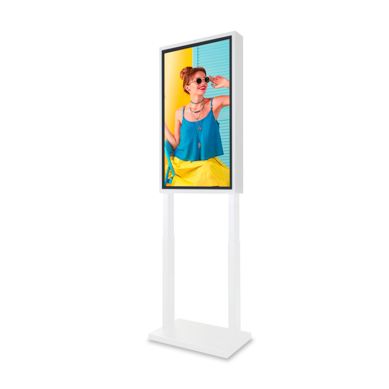 43" LCD Werbedisplay Digital Signage Full HD - Android - Indoor Infostele