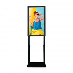 43" LCD Werbedisplay Digital Signage Full HD - Android - Inneneinsatz - Kundenstopper, WLAN