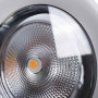 LED-Einbaustrahler speziell für Bekleidungsgeschäfte und Einzelhandel - 44W - Philips-Treiber - Ausschnitt Ø210mm