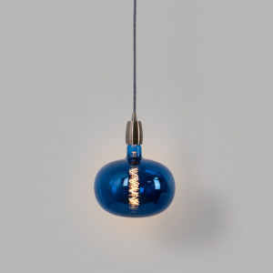LED Glühfadenlampe Filament Vintage Deko - dimmbar, blau, LED Glühbirne