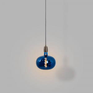 LED Glühfadenlampe Filament Vintage Deko - dimmbar, blau, LED Glühbirne Hängelampe