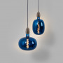 LED Glühfadenlampe Filament Vintage Deko - dimmbar, blau, LED Glühbirne Hängelampe