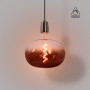 Dekorative LED Glühbirne „Decor Brown “ - E27 R220 - Dimmbar - 4W - 1800K - Glühfadenlampe