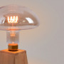 Dekolampe E27 für Hängelampe, Retro Vintage LED Glühbirne, Glühfaden Filament Leuchtmittel, Pilz, Fungi