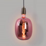Dekorative LED Lampe, kupferfarben - E27 T170 - Dimmbar - 4W - 1500K - LED Glühfadenlampe Vintage