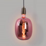 Dekorative LED Lampe, kupferfarben - E27 T170 - Dimmbar - 4W - 1500K - LED Glühfadenlampe Vintage