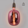 Dekorative LED Lampe, kupferfarben - E27 T170 - Dimmbar - 4W - 1500K - LED Filament Lampe