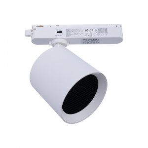 1 Phasen LED Schienenstrahler CCT - 40W - CRI 90 - Treiber KGP - Weiß - COB LED Strahler