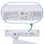 1 Phasen LED Schienenstrahler CCT - 40W - CRI 90 - Treiber KGP - Weiß - Treiber enthalten