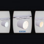 1 Phasen LED Schienenstrahler CCT - 40W - CRI 90 - Treiber KGP - Weiß - neutrales Licht