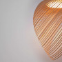 Hängelampe aus Holz BOGAM 60 - 24W - ø 60cm - Holzlampe, Deckenlampe, Seil