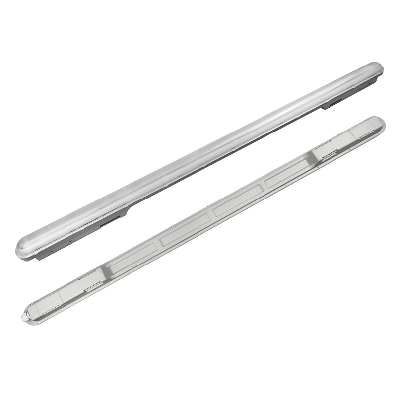 Pack x 12 - verknüpfbare LED Feuchtraumleuchte 36W - 120cm - IP65 - LED Wannenleuchte, Außeneinsatz