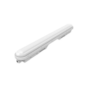 Pack x 40 - Verknüpfbare Feuchtraumleuchte 9W - 60cm - IP65 - 4000K - LED Wannenleuchte, staubdicht