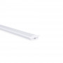 Alu Einbau Profil - Komplettset - 24,5 x 7mm - ≤12mm LED Streifen - 2 Meter - Unterkonstruktion, Decke, Wand