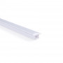 Alu Einbau Profil - Komplettset - 25 x 14,5mm - ≤12mm LED Streifen - 2 Meter - Endkappen