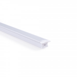 Alu Einbau Profil - Komplettset - 25 x 14,5mm - ≤12mm LED Streifen - 2 Meter - Endkappen