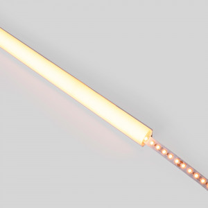 Alu Eckprofil mit Diffusor - Komplettset - 15,8x15,8mm - ≤10mm LED Streifen - 2 Meter - LED Strip