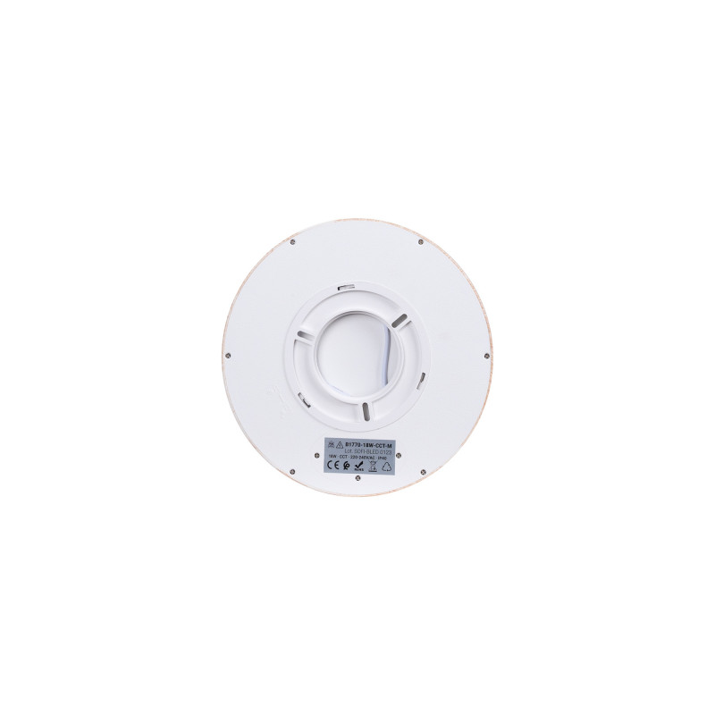 18W runde CCT LED Deckenleuchte - IP40 - platzsparend, schlicht, kompakt, Deckenlampe