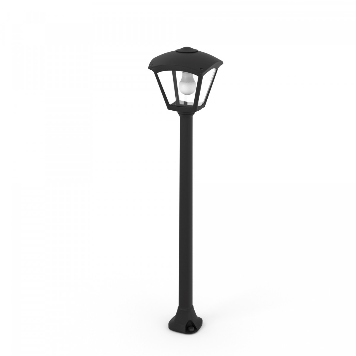 FUMAGALLI „Giaffa/Roby“ LED Pollerleuchte Laterne Außen 94,5 cm - 8,5W CCT - IP55 - Wegeleuchte, Mastleuchte, Garten