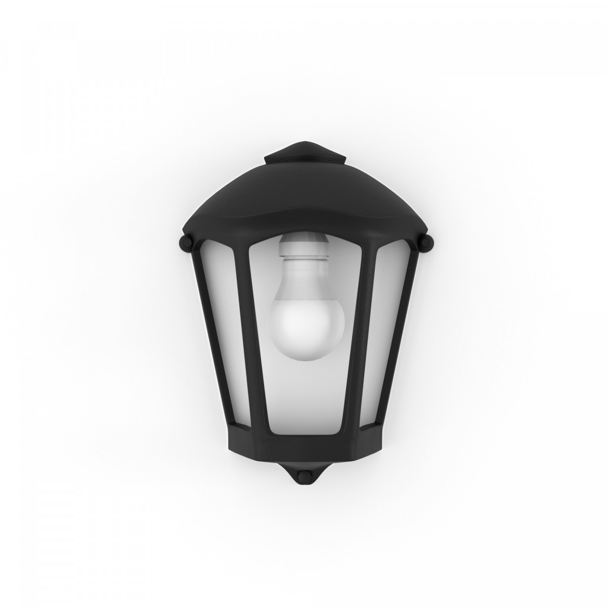 FUMAGALLI „Fabio“ Außenwandleuchte Laterne mit E27 8,5W CCT LED Leuchtmittel - Außenlampe, Wandlampe, Außenlaterne