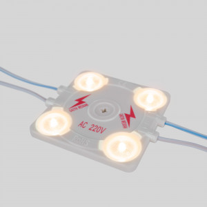 LED Modulkette für den Werbeeinsatz - 3,6W - 220V AC - IP65 - 165° - 3000K - LED Modul, Outdoor, LED Buchstaben