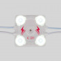 LED Modulkette für den Werbeeinsatz - 3,6W - 220V AC - IP65 - 165° - 6000K - LED Werbetechnik, LED Schild, LED Leuchtkasten