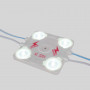 LED Modulkette für den Werbeeinsatz - 3,6W - 220V AC - IP65 - 165° - 6000K - LED Werbetechnik, LED Schild, LED Leuchtkasten