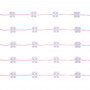 LED Modulkette für den Werbeeinsatz - 2W - 12V - IP65 - 160° - 3000K - LED Modul, Werbung, Leuchtkasten, Beschilderung