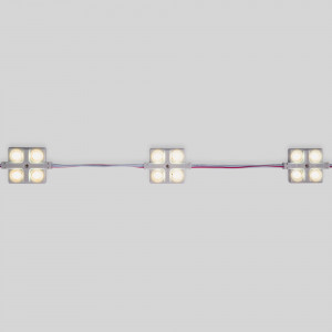 LED Modulkette für den Werbeeinsatz - 2W - 12V - IP65 - 160° - 3000K - LED Profilbuchstaben, Signaletik, LED Schild