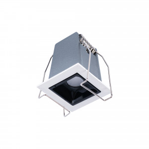 Eckiger Einbaustrahler LED Downlight 2W - UGR18 - CRI90 - OSRAM Chip - Eckige LED Einbauleuchte, Einbaulampe