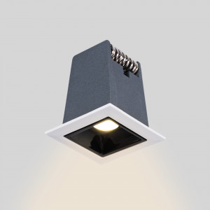 LED Einbaustrahler 2W - UGR18 - CRI90 - OSRAM Chip - eckiger einbauspot