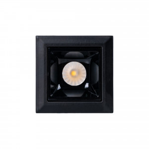 Eckiger Einbaustrahler LED Downlight 2W - UGR18 - CRI90 - OSRAM Chip - Akzentbeleuchtung, Hervorhebung, Sehkomfort