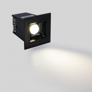 Eckiger Einbaustrahler LED Downlight 2W - UGR18 - CRI90 - OSRAM Chip - Ladenbeleuchtung, Wohnraum, Flur, Gang, LED Spot
